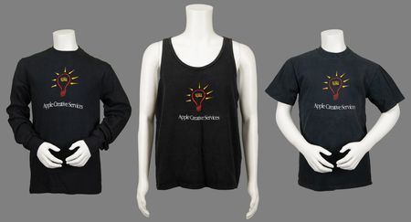Lot #4117 Apple Computer 'Creative Services' (3) Design Contest Shirts - 