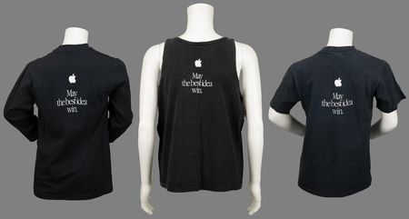 Lot #4117 Apple Computer 'Creative Services' (3) Design Contest Shirts - 