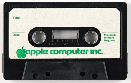 Lot #4032 Apple II Computer 'Breakout' Cassette Tape for 'Color Demos' - Image 1