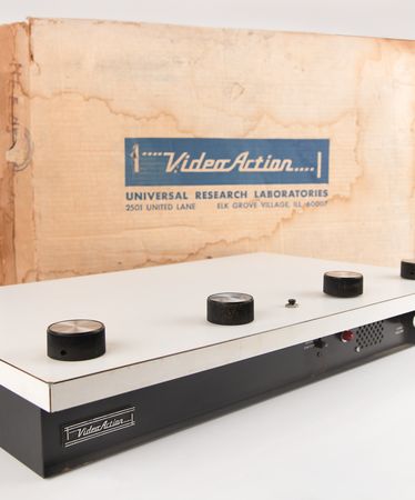 Lot #4273 Video Action I Gaming Console with Original Box (Universal Research Laboratories) - Image 1