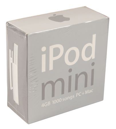 Lot #4225 Apple iPod Mini (2nd Generation, Sealed - Silver, 4GB) - Image 1
