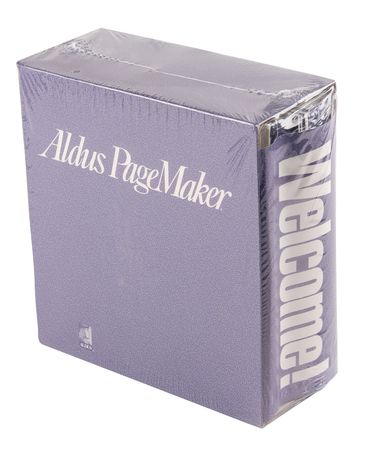 Lot #4262 Aldus PageMaker Software: Version 4.00 for Apple Macintosh (Sealed) - Image 1