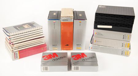 Lot #4051 Apple III Computer with Apple Monitor III and Huge Software Bundle - Image 5