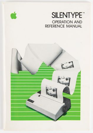 Lot #4043 Apple II Computer with Sanyo Monitor, Disk II Drive, Silentype Thermal Printer, and Manuals - Image 12