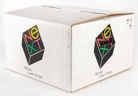 Lot #4065 NeXTcube Workstation Set with Computer Monitor, Keyboard, Mouse, and Laser Printer - Image 8