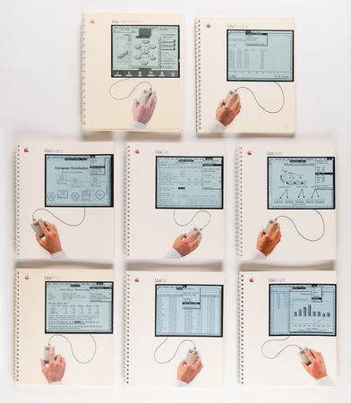 Lot #4049 Apple Lisa Manuals for Lisa Write, Calc, Office System, Terminal, Graph, Draw, List, and Project - Image 1