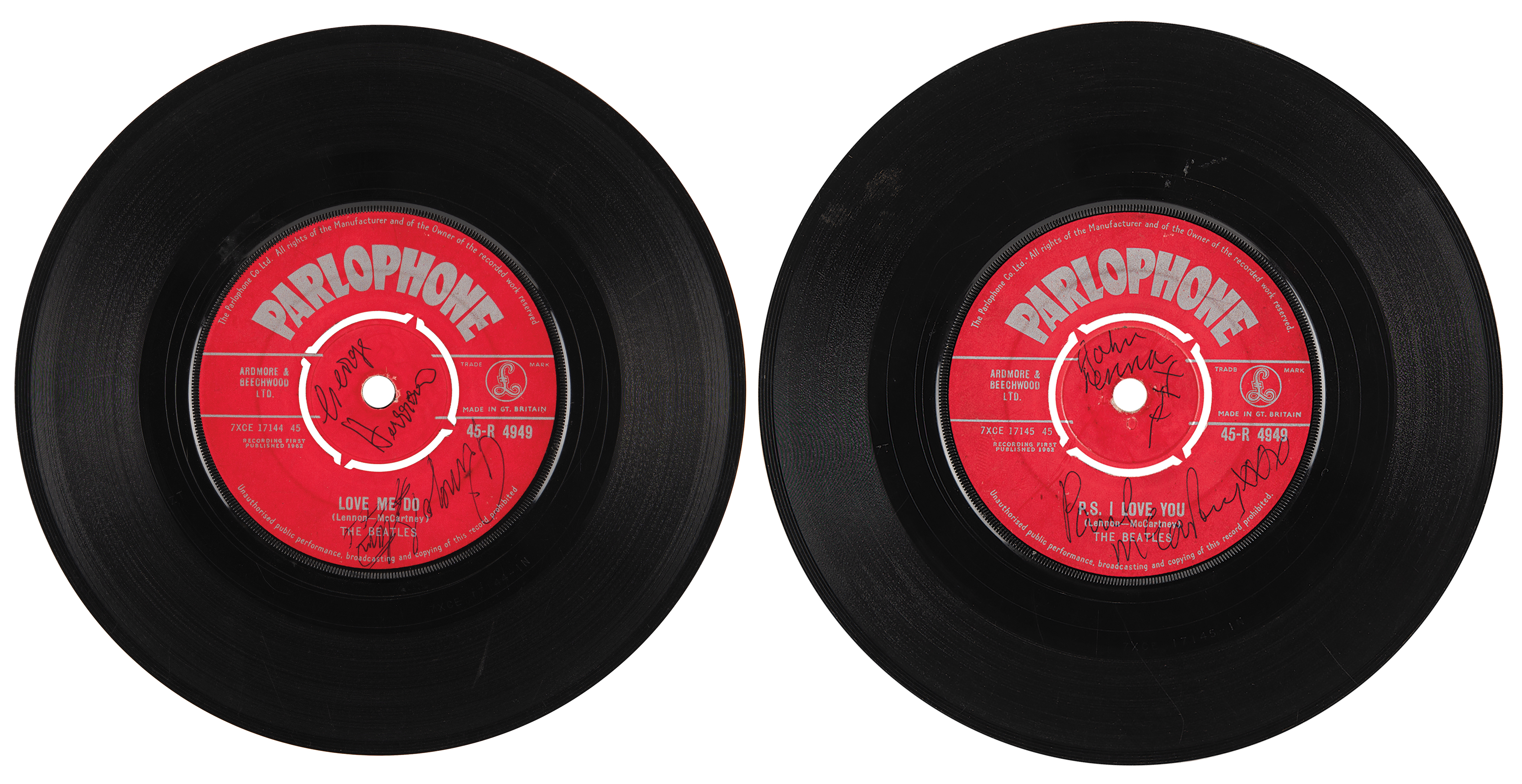 Beatles Love Me Do UKオリジナル　1stプレス Love Me Do (UK 1st pressing 12 inch single) - Amazon.com Music