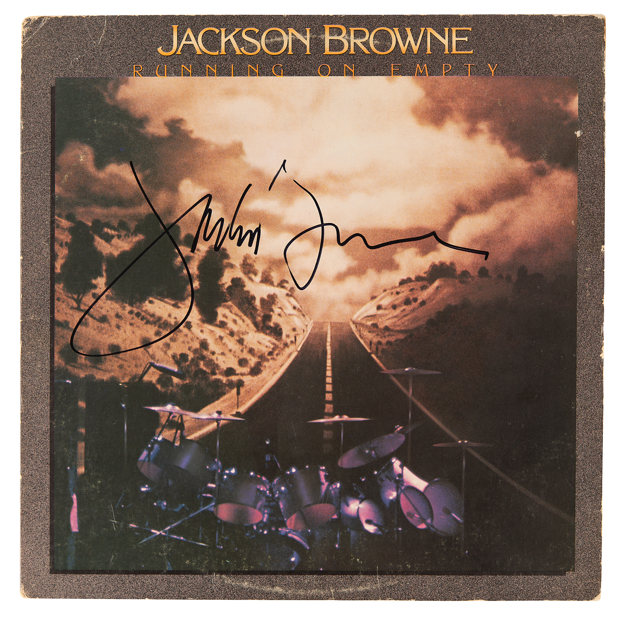Jackson Browne Signed Album - Running on Empty | RR Auction