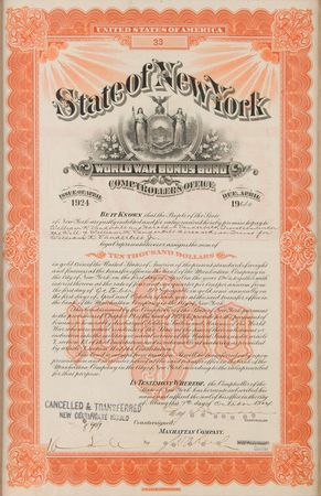 Lot #354 William K. and Harold S. Vanderbilt Document Signed - Image 3