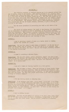 Lot #506 Walt Disney Productions Job Application Package (1936) - Image 7