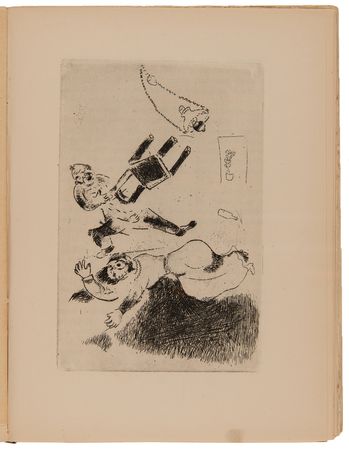 Lot #489 Marc Chagall: (5) Etchings in Maternité by Marcel Arland (Au Sans Pareil, 1926) - Image 4