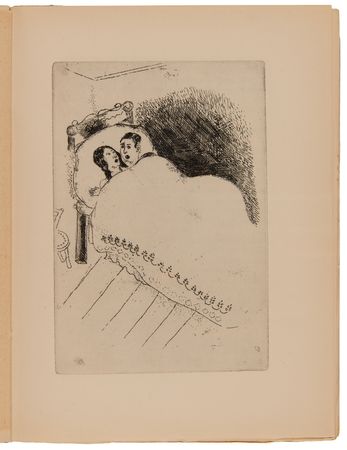 Lot #489 Marc Chagall: (5) Etchings in Maternité by Marcel Arland (Au Sans Pareil, 1926) - Image 5