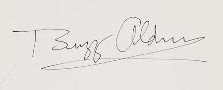 Lot #410 Buzz Aldrin Signed Print and Limited Edition Moonfire Book - Image 4