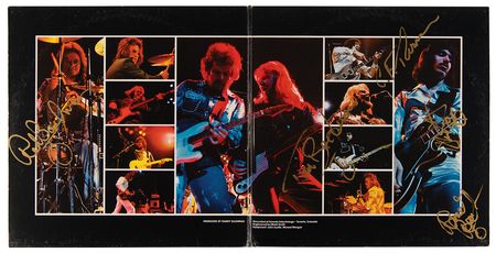Lot #636 Bachman-Turner Overdrive Signed Album - Four Wheel Drive - Image 1