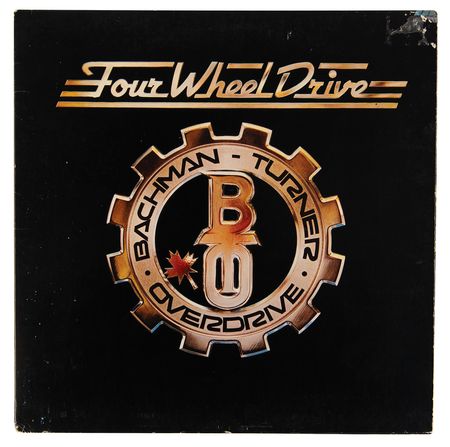 Lot #636 Bachman-Turner Overdrive Signed Album - Four Wheel Drive - Image 2