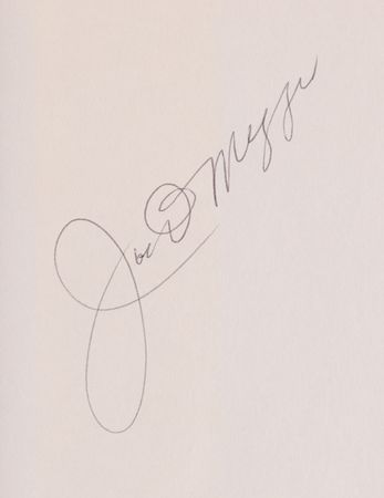 Lot #780 Joe DiMaggio Signed Book - Joe & Marilyn: A Memory of Love - Image 2