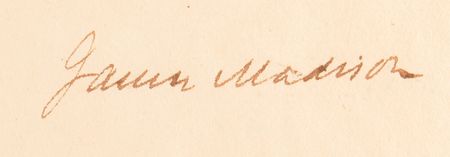 Lot #108 James Madison and James Monroe Document Signed as President and Secretary of State - Image 3