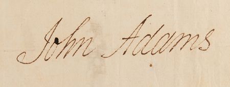 Lot #2 John Adams Document Signed as President - Image 3