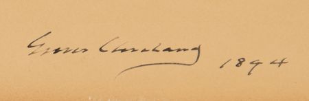 Lot #61 Grover Cleveland Signed Oversized Photograph as President - Image 2