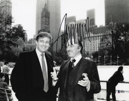 Lot #158 Donald Trump Signed Photograph - Image 1