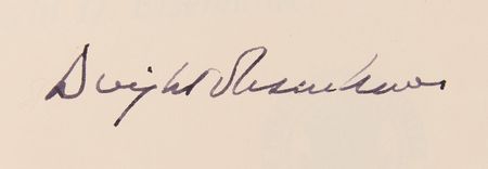 Lot #73 Dwight D. Eisenhower Signed Limited Edition Book - Mandate for Change - Image 2