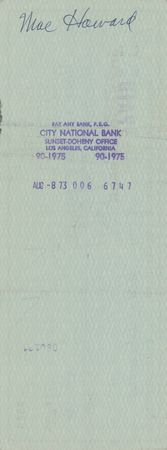 Lot #754 Three Stooges (3) Signed Items - Image 2