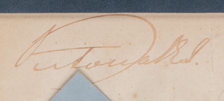 Lot #332 Queen Victoria Document Signed - Appointing Peter Lawford's Father as an Officer in the Land Forces - Image 3