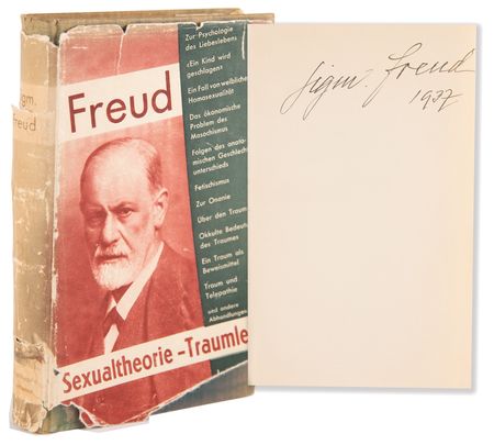 Lot #231 Sigmund Freud Signed Book - Short Writings on Sexual Theory and Dream Theory - Image 1