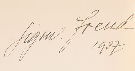 Lot #231 Sigmund Freud Signed Book - Short Writings on Sexual Theory and Dream Theory - Image 2
