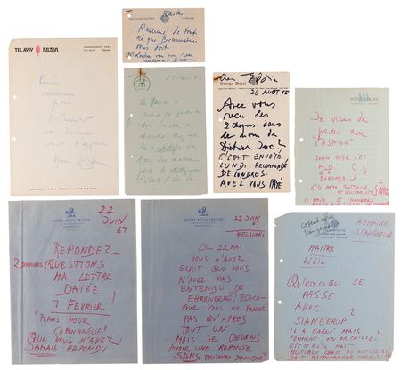 Lot #717 Marlene Dietrich Letter Archive - 40+ Pages with 15 Signatures - Image 2