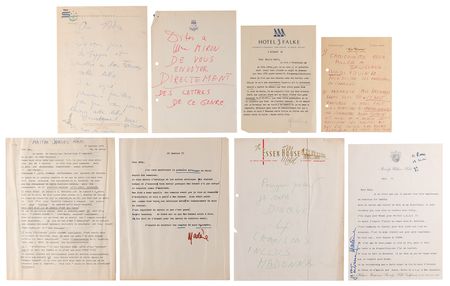 Lot #717 Marlene Dietrich Letter Archive - 40+ Pages with 15 Signatures - Image 3