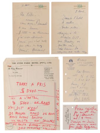 Lot #717 Marlene Dietrich Letter Archive - 40+ Pages with 15 Signatures - Image 5