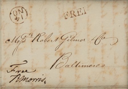 Lot #305 Robert Morris Autograph Letter Signed - Image 3