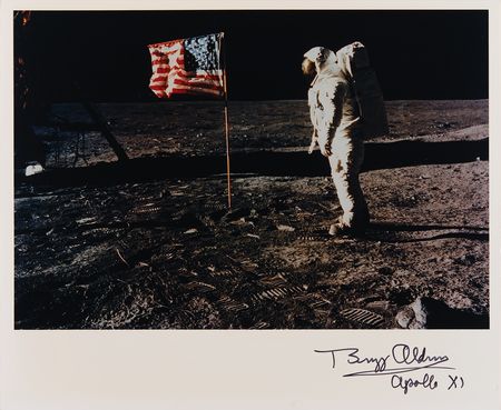 Lot #405 Moonwalkers (10) Signed and Uninscribed Photographs - Image 2