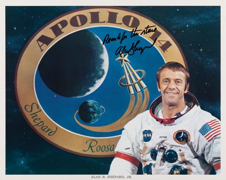 Lot #405 Moonwalkers (10) Signed and Uninscribed Photographs - Image 5