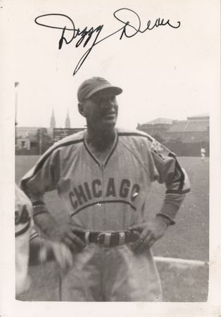 Lot #775 Dizzy Dean Signed Photograph - Image 1