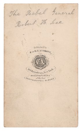 Lot #380 Robert E. Lee Carte-de-Visite Photograph - Image 2