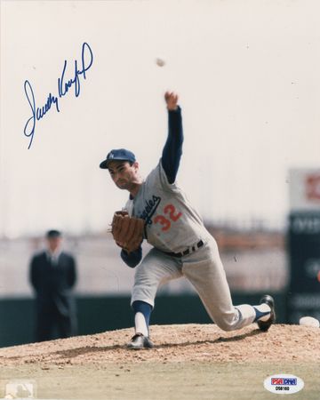 Lot #781 Sandy Koufax Signed Photograph - Image 1