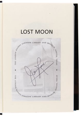 Lot #429 Apollo Astronauts: James Lovell and Wally Schirra (2) Signed Books - Image 3