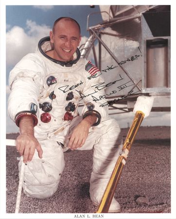 Lot #416 Apollo 12 (3) Signed Photographs - Image 2
