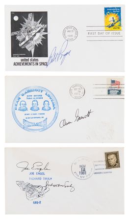 Lot #465 Space Shuttle Astronauts (16) Signed Items - Image 2