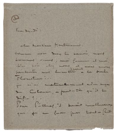 Lot #559 Claude Debussy Autograph Letter Signed on Pelléas et Mélisande - Image 2