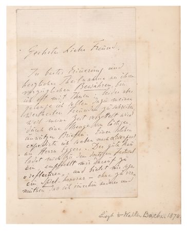 Lot #561 Franz Liszt Autograph Letter Signed: 