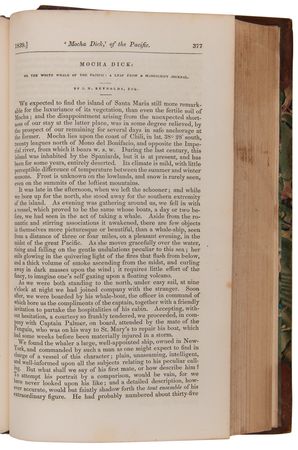 Lot #538 Moby Dick: 'Mocha Dick' by Jeremiah N. Reynolds in The Knickerbocker Magazine (1839) - Image 3