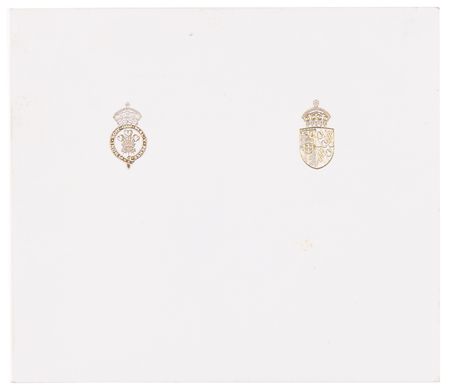 Lot #191 Princess Diana and King Charles III Signed Christmas Card (1990) - Image 2