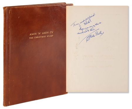 Lot #701 Amos 'n' Andy Cast-Signed Script: 'The Christmas Story' (1952) - Image 1