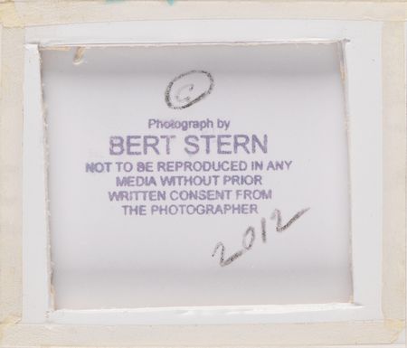 Lot #736 Marilyn Monroe Oversized Photograph Signed by Bert Stern (Ltd. Ed. #12/100) - Image 3
