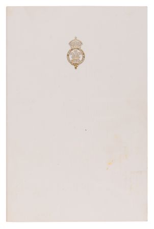 Lot #291 King Charles III Signed Christmas Card (1977) - Image 2
