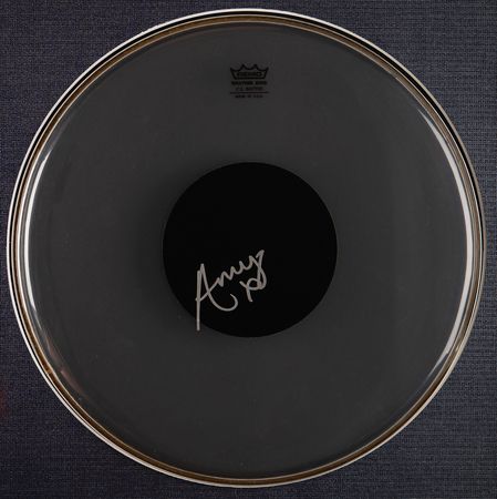 Lot #690 Amy Winehouse Signed Drumhead - Image 2
