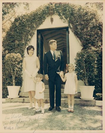 Lot #39 John F. Kennedy Signed Photograph as President - Image 1